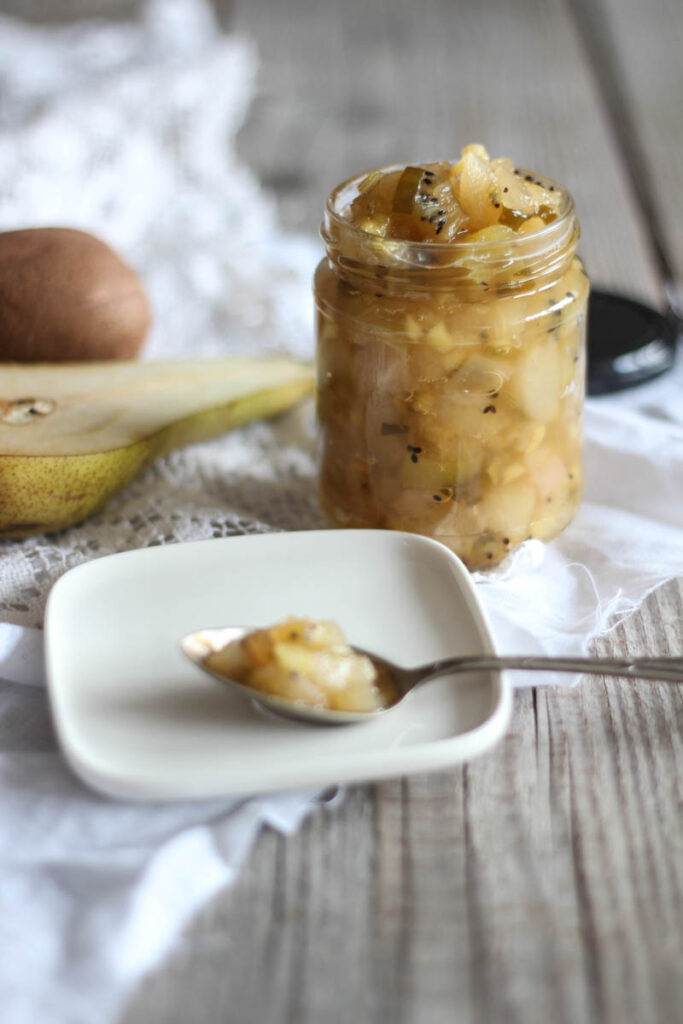 Chutney di Kiwi e Pera