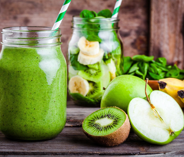 Flatten your tummy with kiwi!