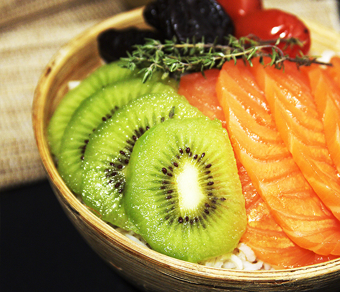 Tarta de la abuela de kiwi