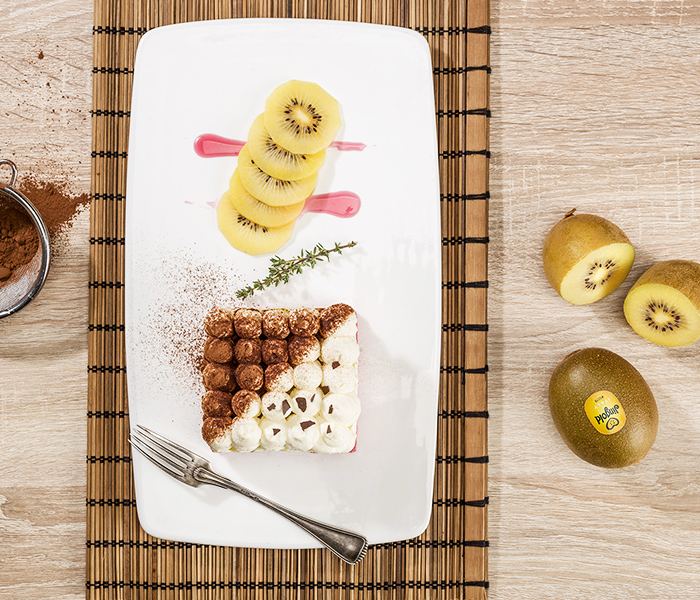 Dessert al kiwi e cocco