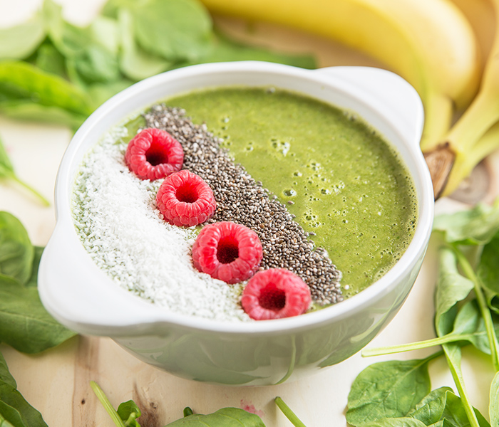 Green smoothie bowl