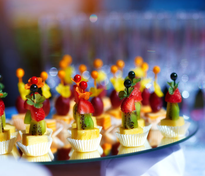 Xmas Kiwi Finger Food
