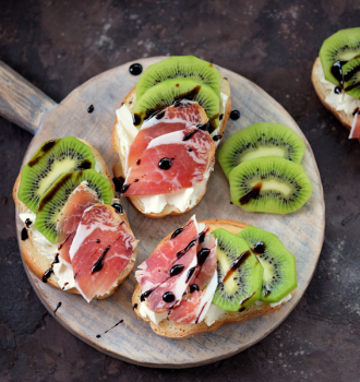 Leckere geröstete Brotscheiben Jingold