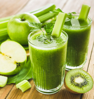 Drink für einen flachen Bauch