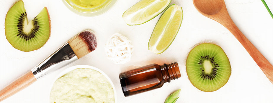 Peeling-Maske mit kiwi