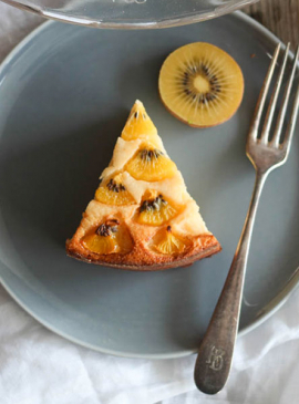 Cheesecake mit Kiwi