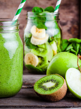 Flacher Bauch mit Kiwi!
