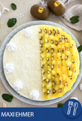 Kiwi No Bake Cheesecake Kiwi No Bake Cheesecake