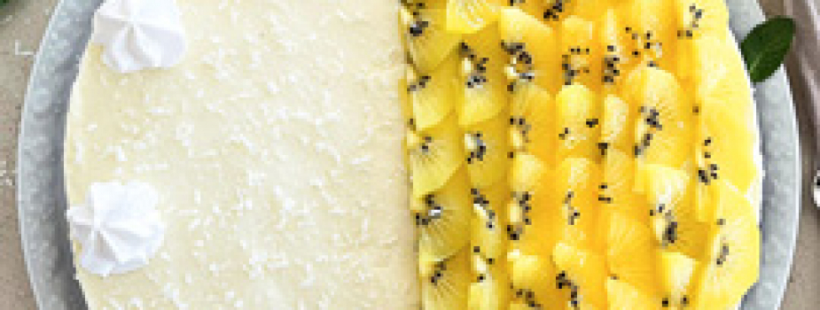 Kiwi No Bake Cheesecake