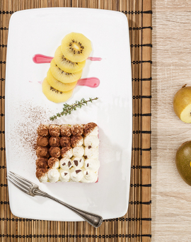 Dessert al kiwi e cocco Dessert al kiwi e cocco