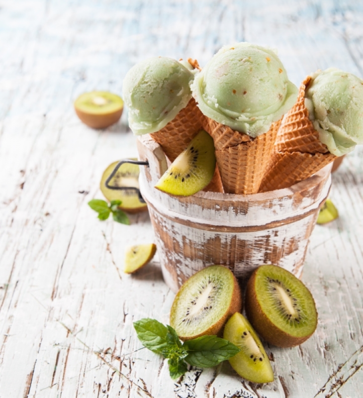 Gelato al kiwi Gelato al kiwi