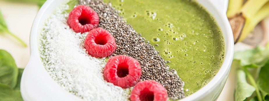 Green smoothie bowl