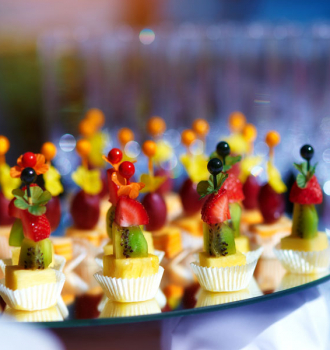 Xmas Kiwi Fingerfood