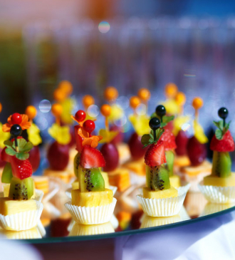 Xmas Kiwi Fingerfood