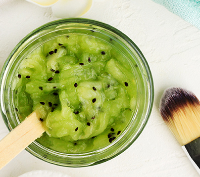 Refreshing kiwi mask