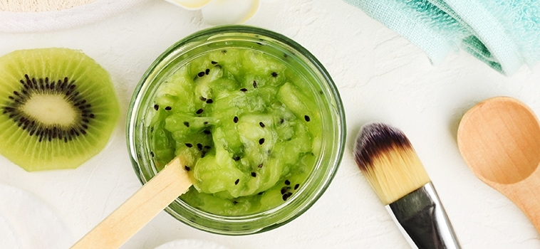 Maschera rinfrescante al kiwi