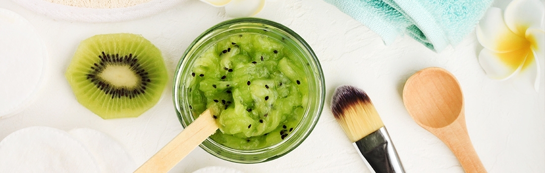 Maschera rinfrescante al kiwi