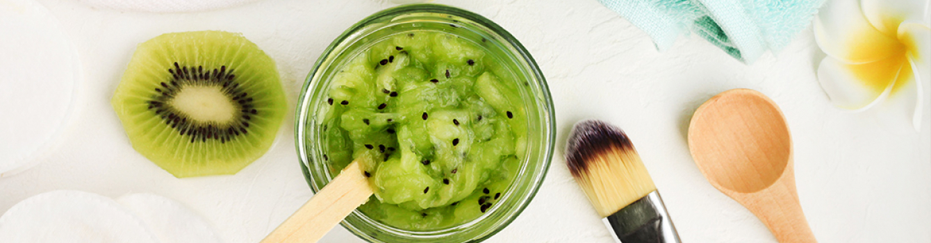 Refreshing kiwi mask