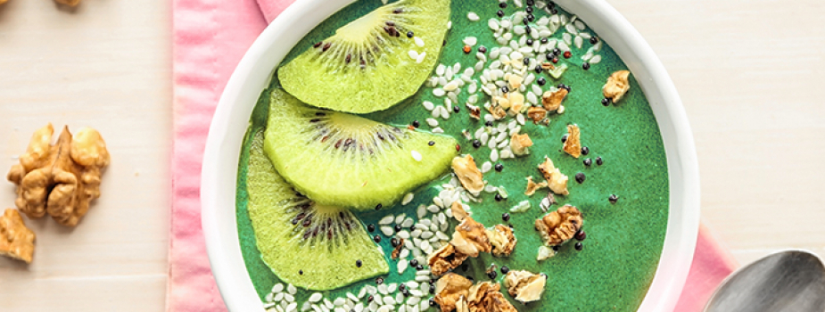 Merienda antioxidante con kiwi