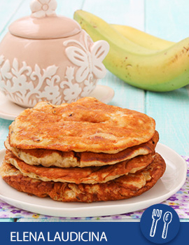 Pancake banane e kiwi
