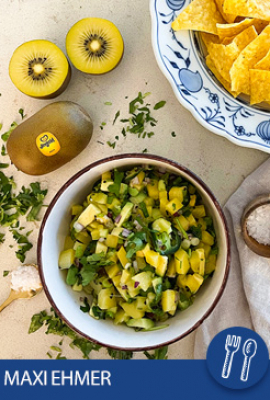 Kiwi avocado salsa Kiwi avocado salsa