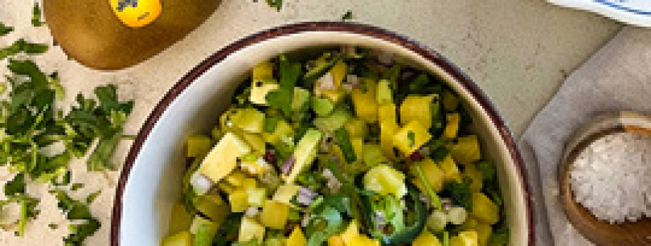 Kiwi avocado salsa