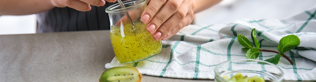 Exfoliante corporal de primavera