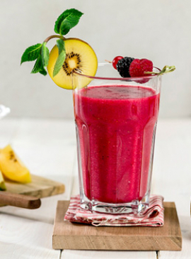 Kiwi and Berry Smoothie