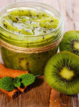 Smoothie mit Pfeffer und Kiwi