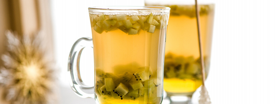 Infusión desintoxicante de kiwi