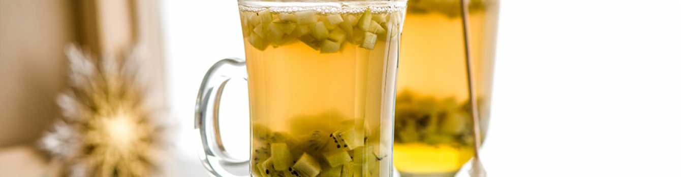 Infusión desintoxicante de kiwi