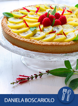 Veg crostata ai kiwi gialli