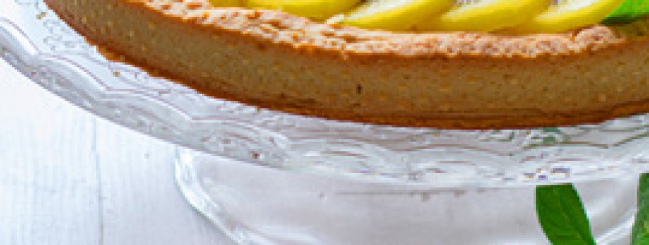 Veg crostata ai kiwi gialli