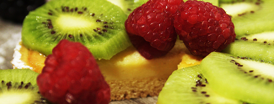 Pastel de kiwi de la abuela