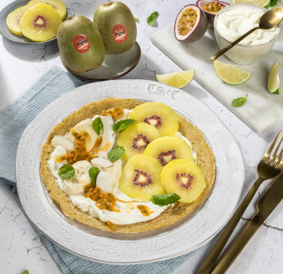 Crepes con harina de avena