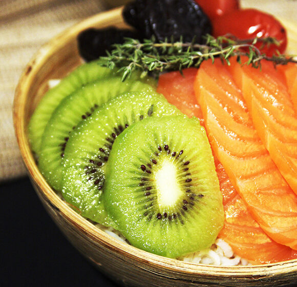Tarta de la abuela de kiwi